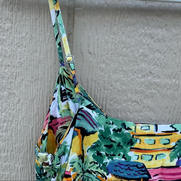 Forever 21 ties Front tropical  dress - Picture 7 of 7